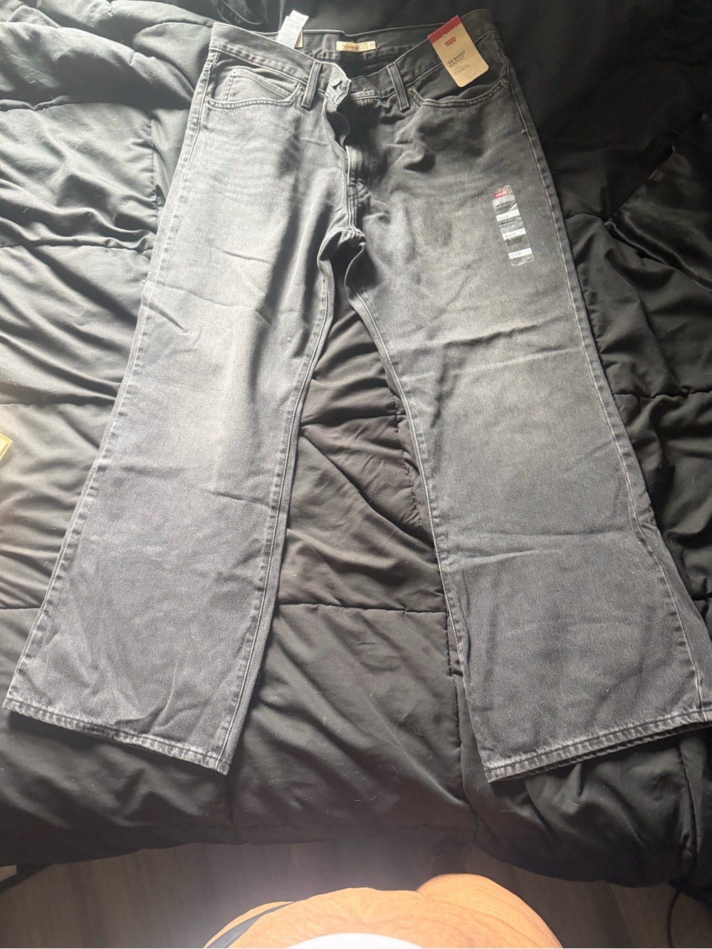 Levi's Wide Black Jeans